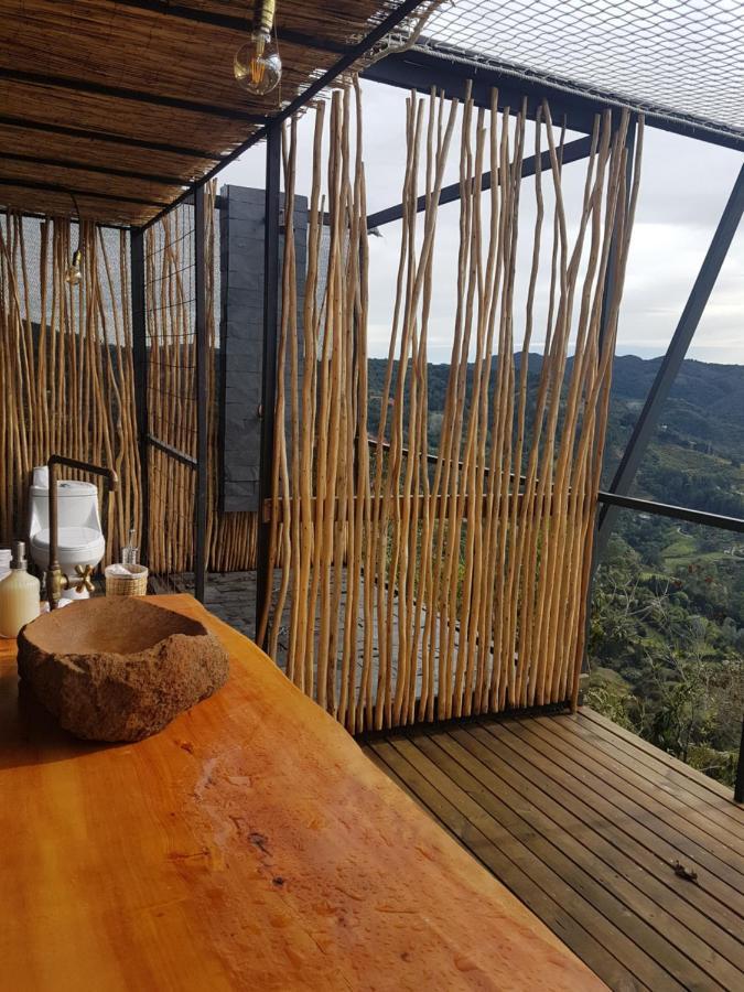 Hotel Glamping La Montana Sagrada Medellín Esterno foto